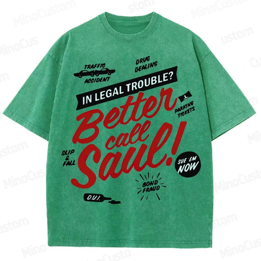 Better Call Saul Vintage Washed T - Shirt