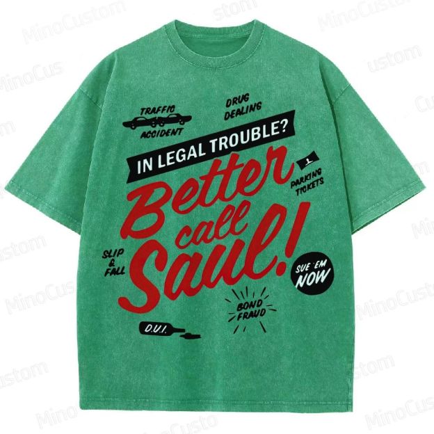 Better Call Saul Vintage Washed T - Shirt