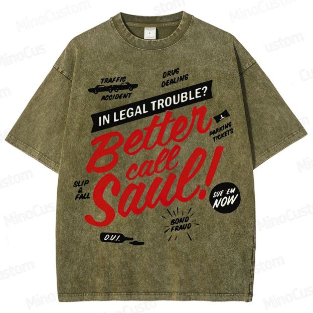 Better Call Saul Vintage Washed T - Shirt