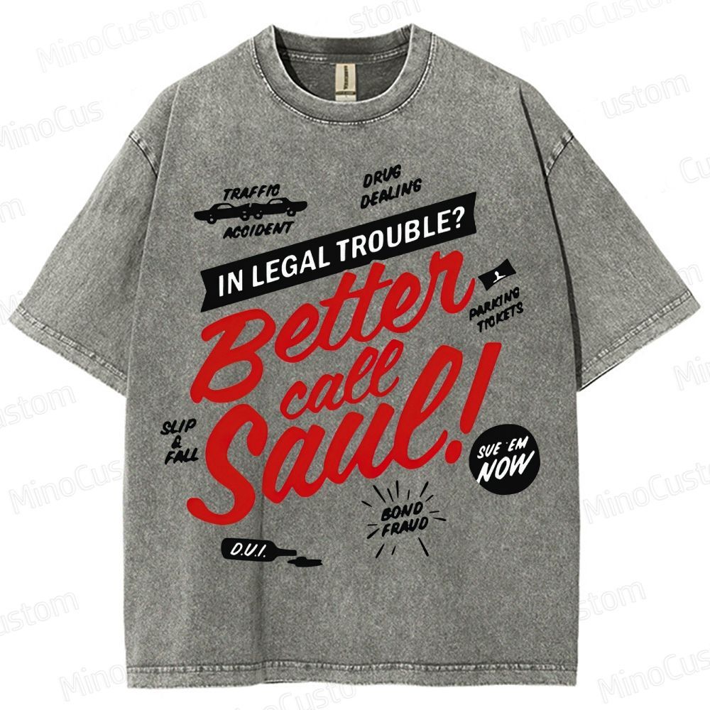 Better Call Saul Vintage Washed T - Shirt