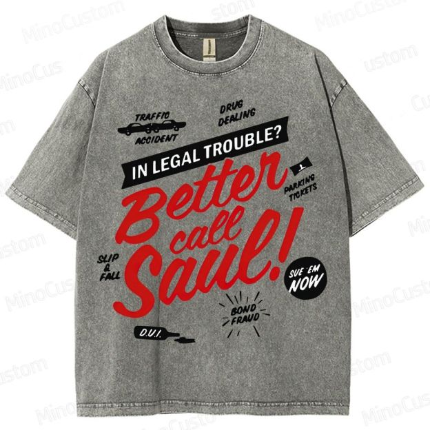 Better Call Saul Vintage Washed T - Shirt