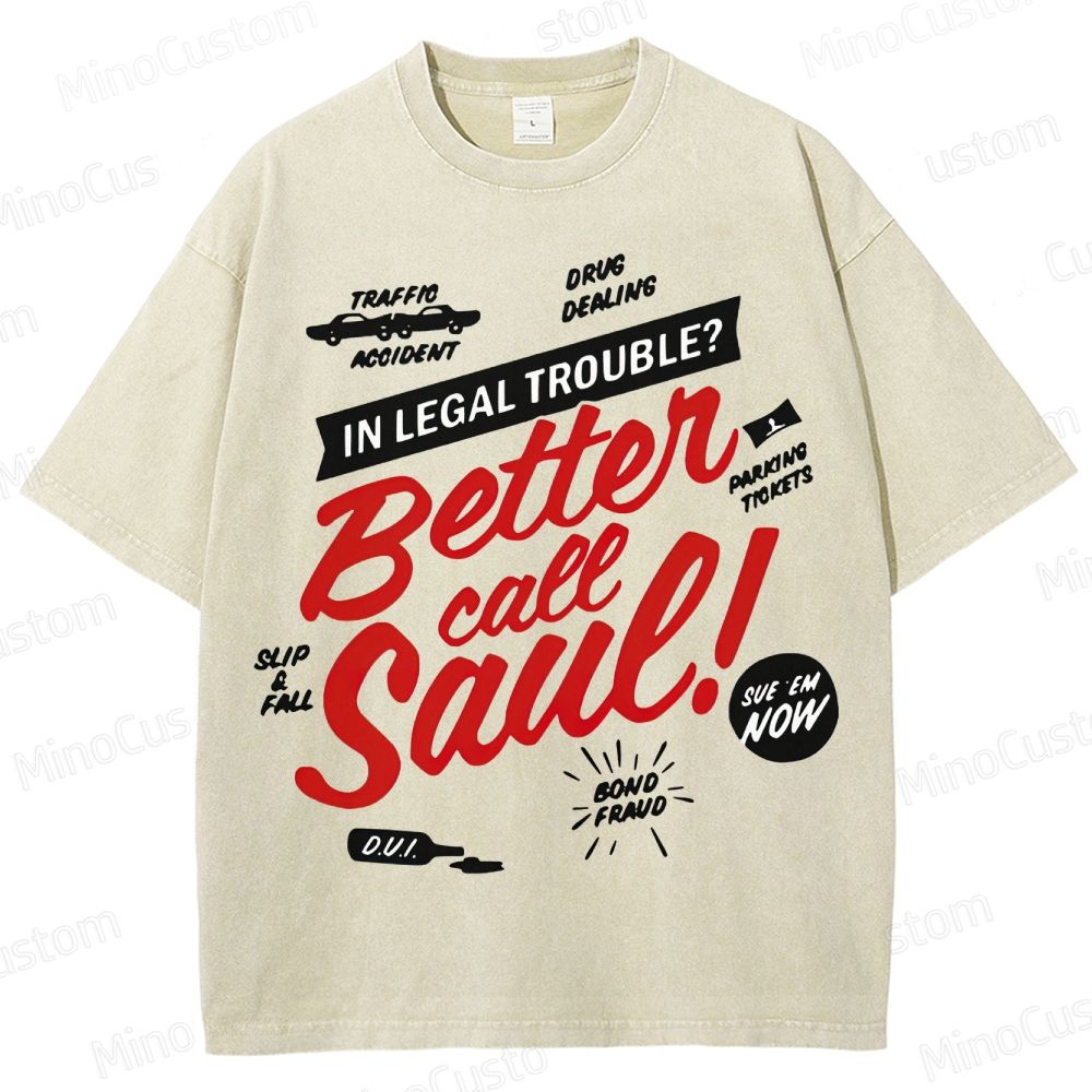 Better Call Saul Vintage Washed T - Shirt