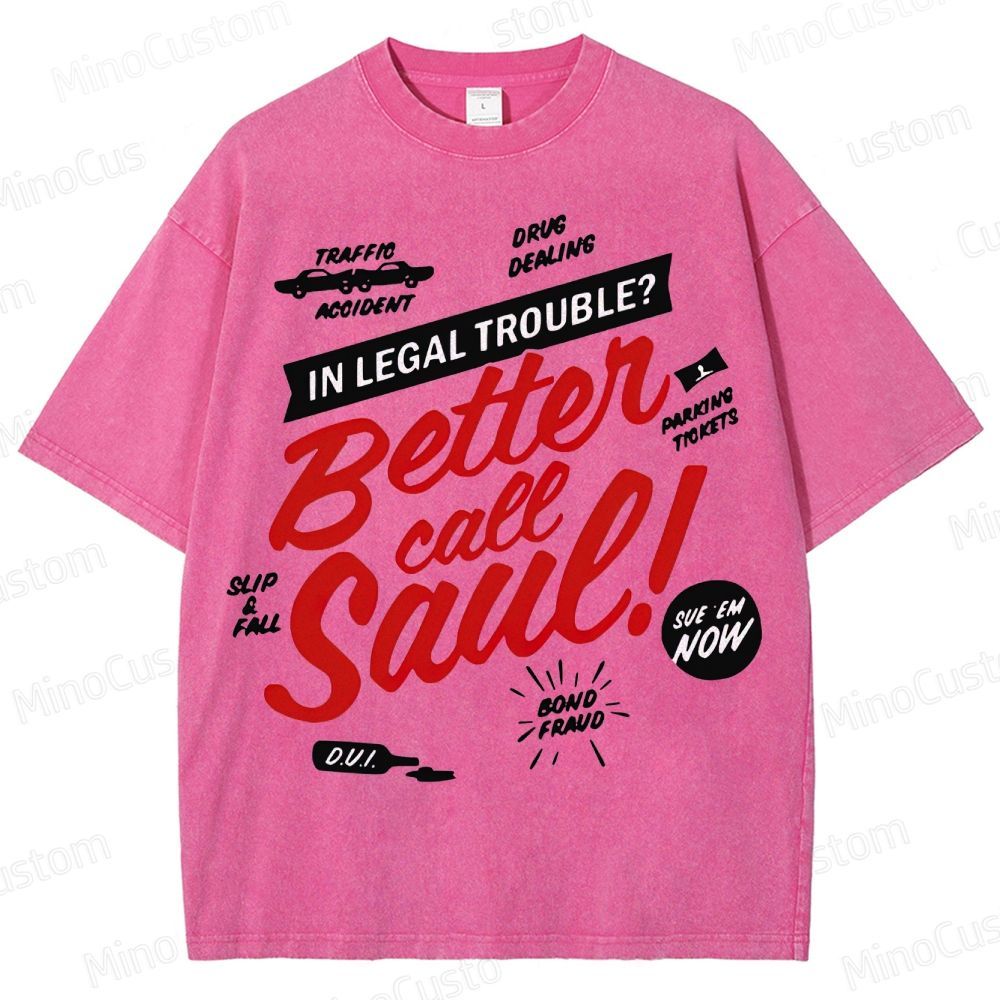 Better Call Saul Vintage Washed T - Shirt