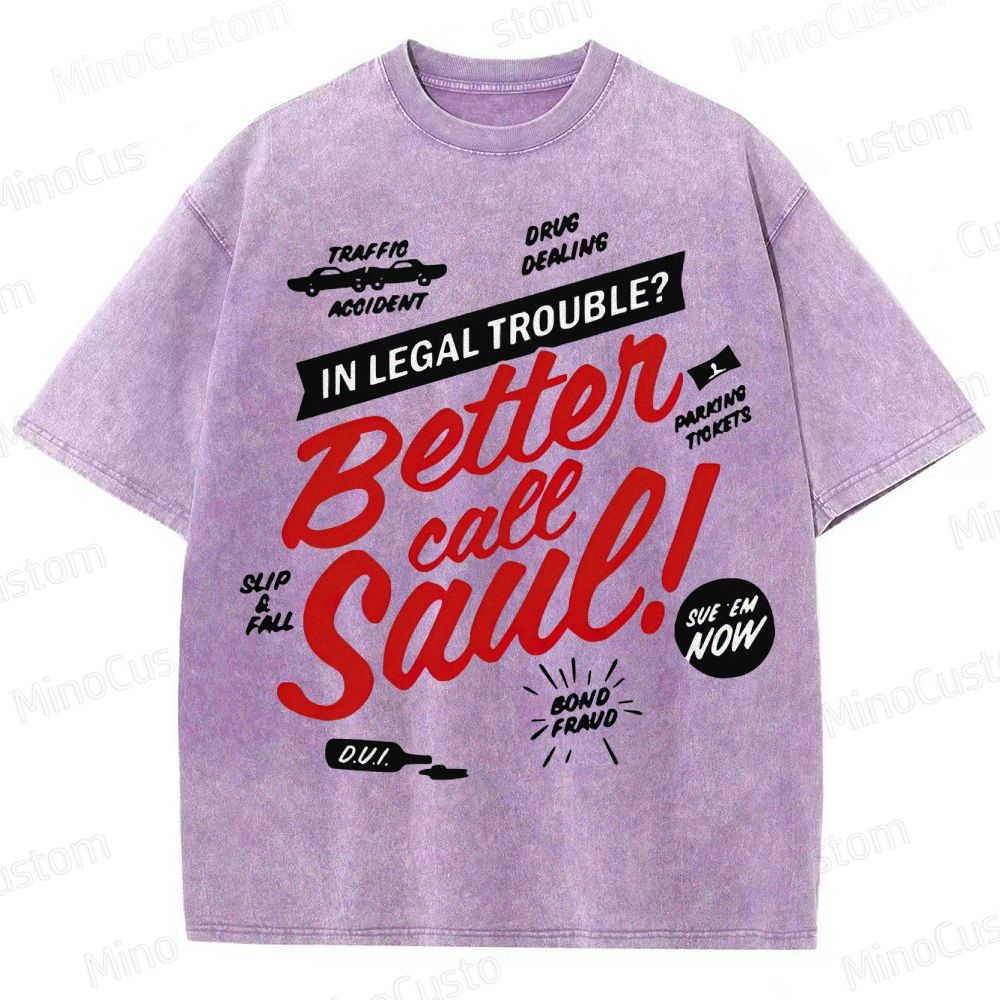 Better Call Saul Vintage Washed T - Shirt