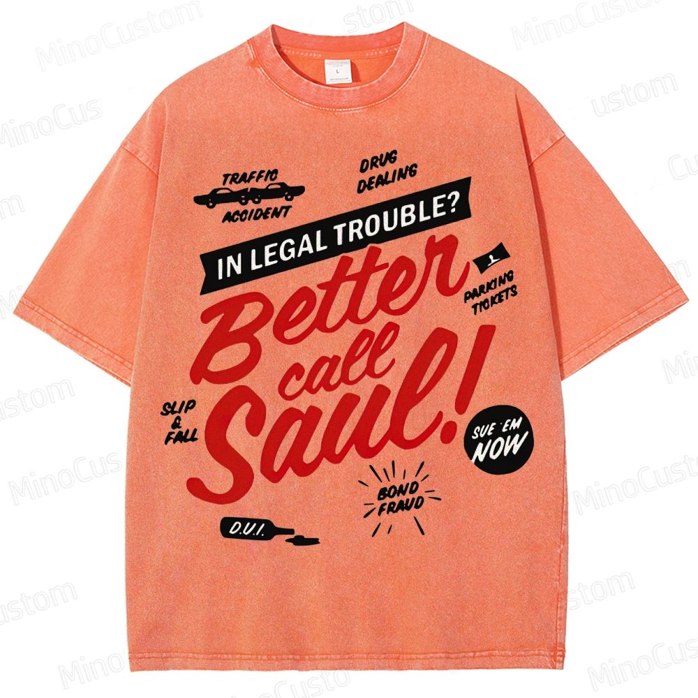 Better Call Saul Vintage Washed T - Shirt