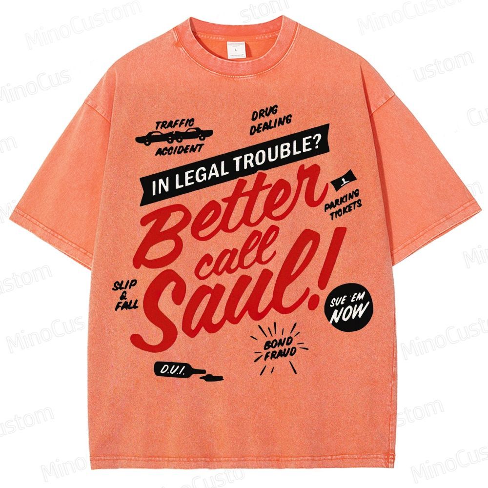 Better Call Saul Vintage Washed T - Shirt