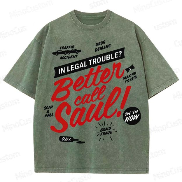 Better Call Saul Vintage Washed T - Shirt