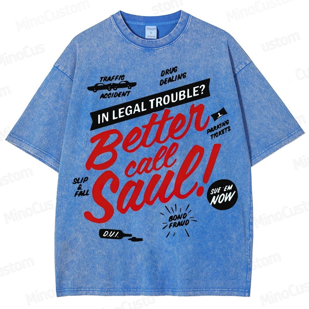 Better Call Saul Vintage Washed T - Shirt