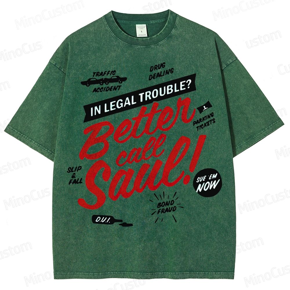 Better Call Saul Vintage Washed T - Shirt
