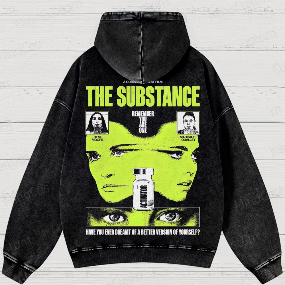 Limited The Substance Washed Hoodies