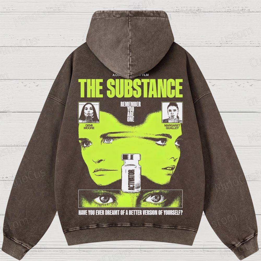 Limited The Substance Washed Hoodies