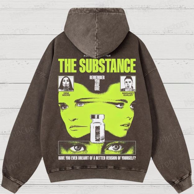 Limited The Substance Washed Hoodies