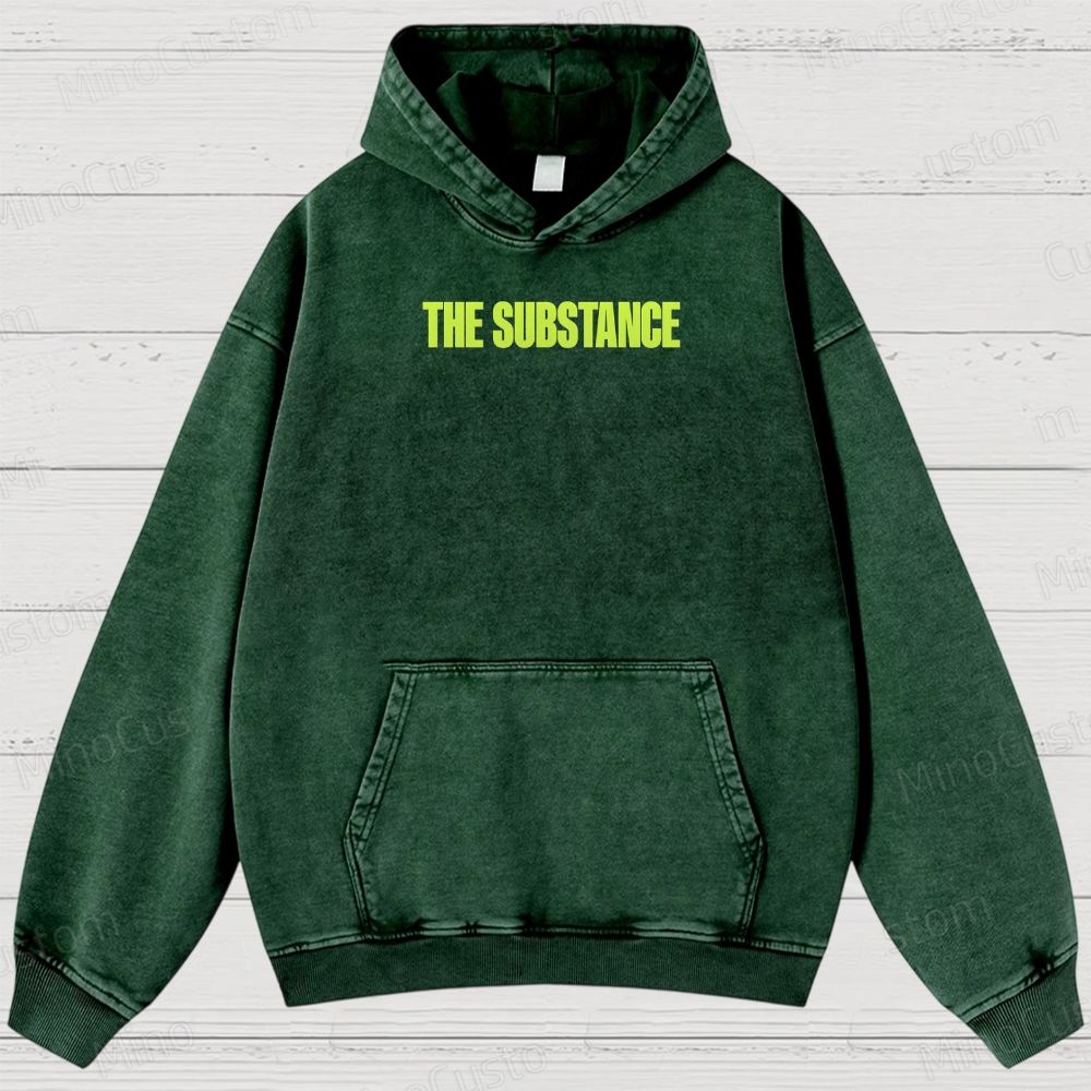 Limited The Substance Washed Hoodies