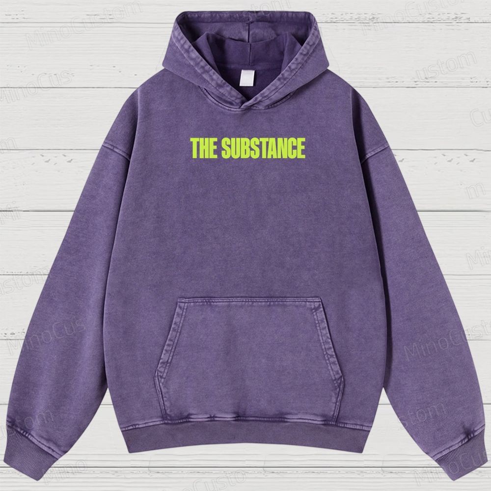 Limited The Substance Washed Hoodies