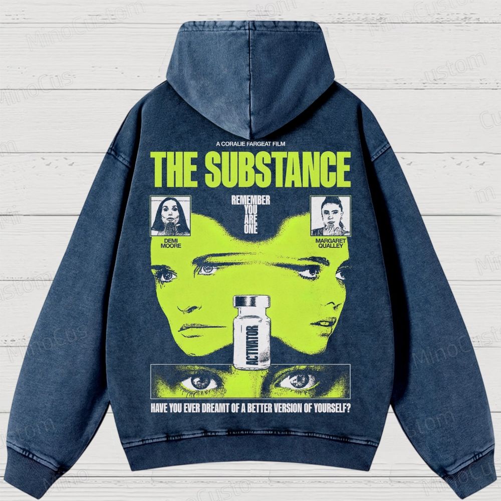 Limited The Substance Washed Hoodies