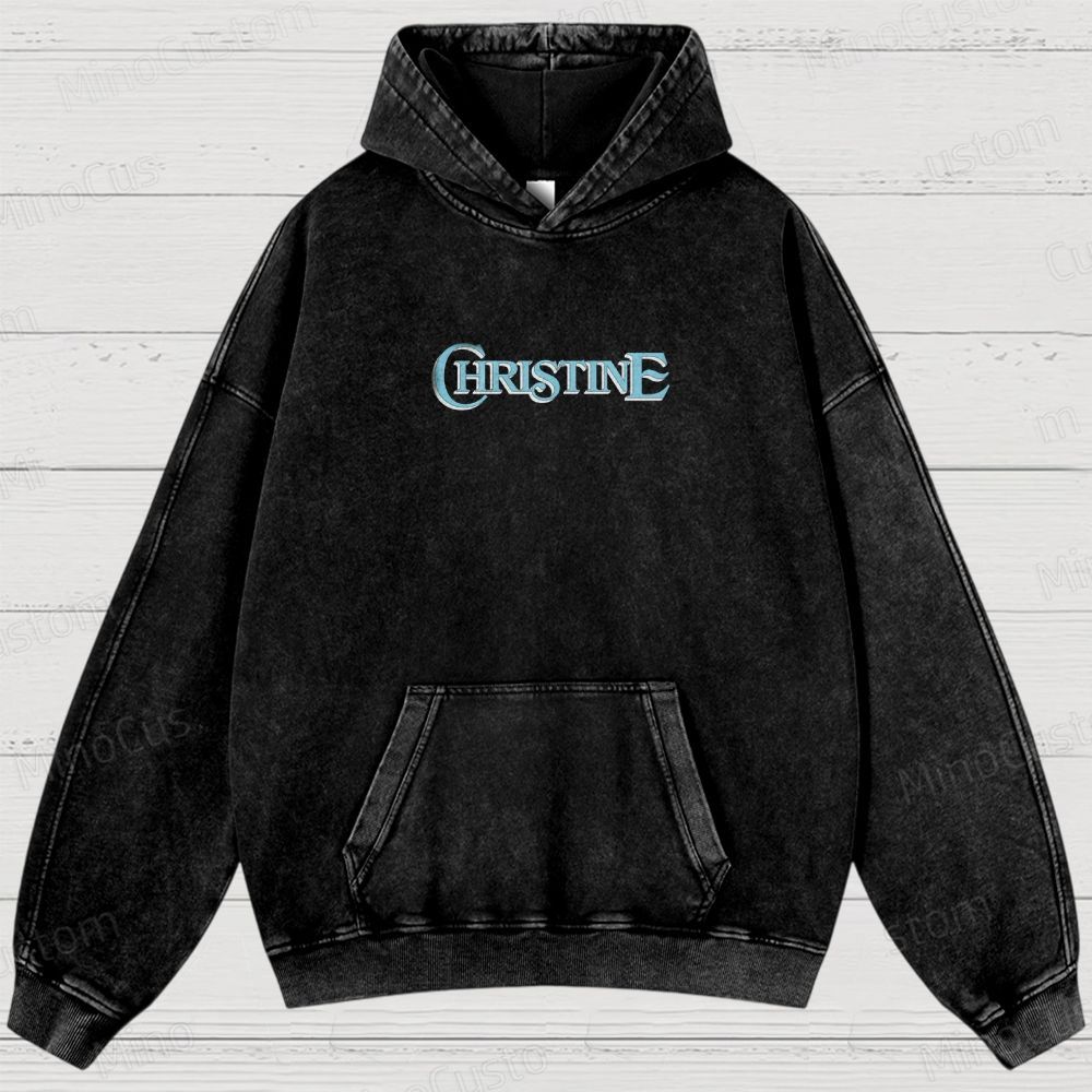 Christine Movie Washed Hoodies 