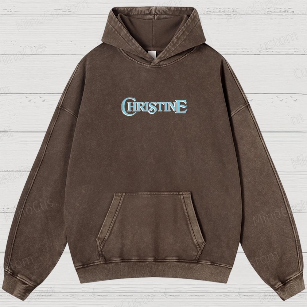 Christine Movie Washed Hoodies 
