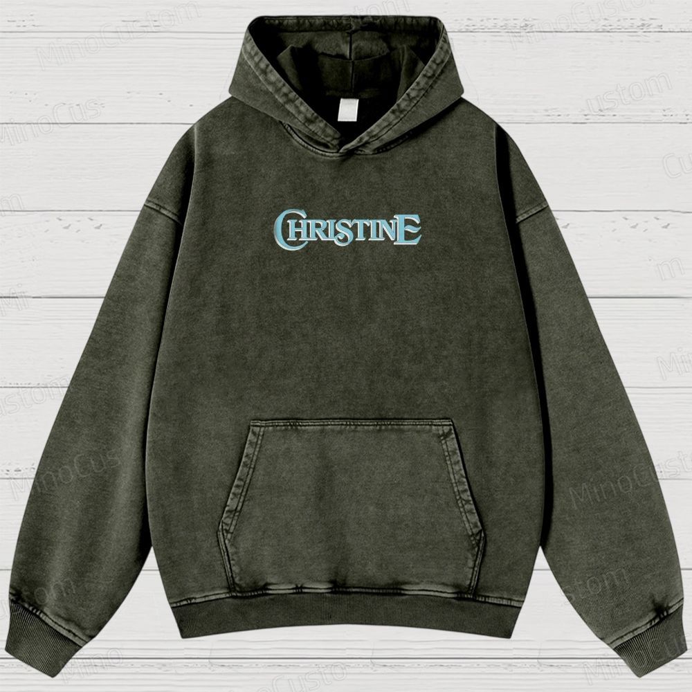 Christine Movie Washed Hoodies 