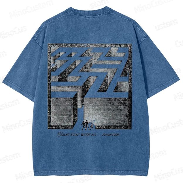 The Shining Overlook Hotel Graphic Washed T - Shirt