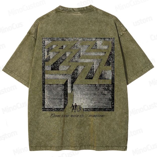 The Shining Overlook Hotel Graphic Washed T - Shirt