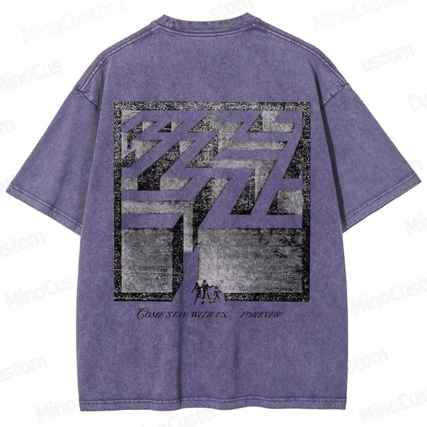 The Shining Overlook Hotel Graphic Washed T - Shirt