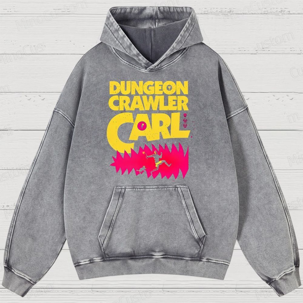 New Achievement Dungeon Washed Hoodies 