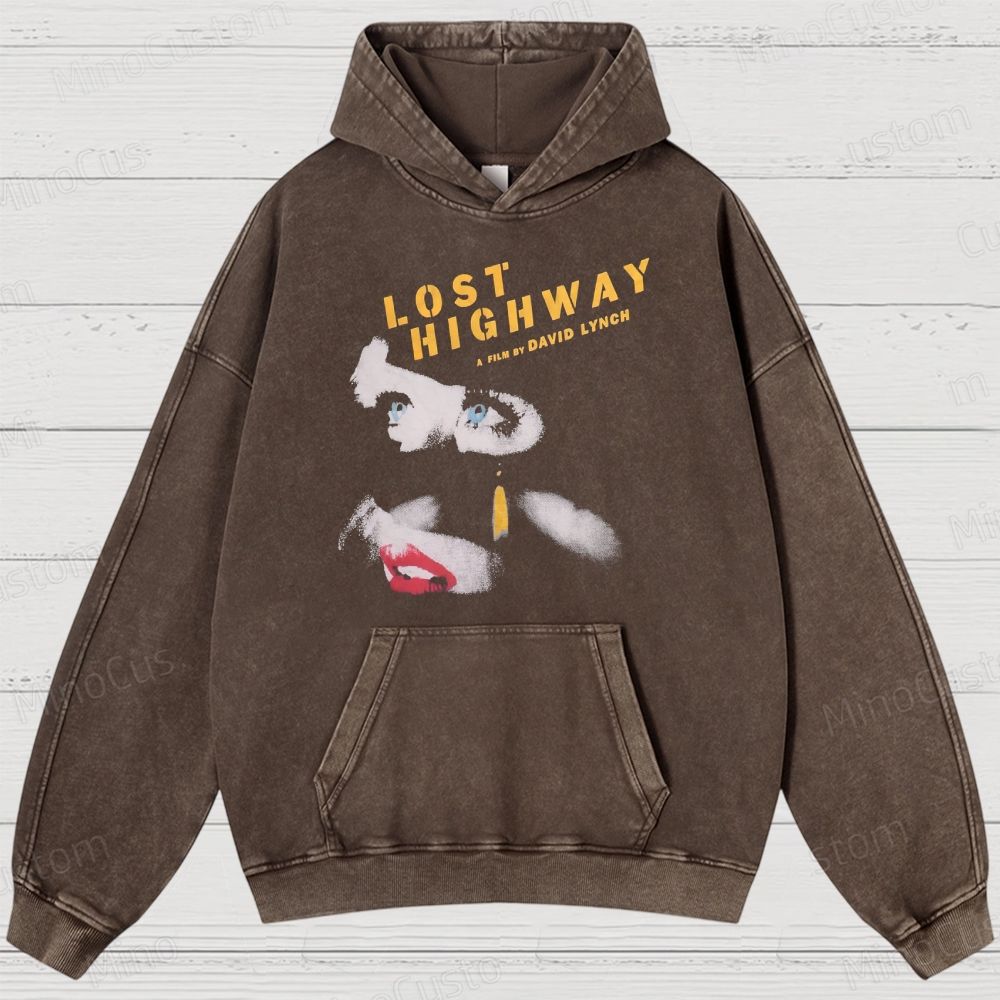 Lost Highway David Lynch Movie  Washed Hoodies 