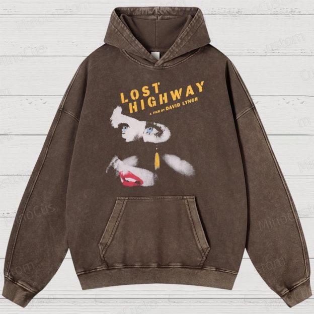 Lost Highway David Lynch Movie  Washed Hoodies 