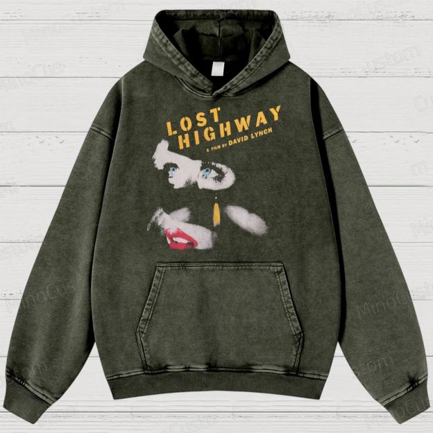 Lost Highway David Lynch Movie  Washed Hoodies 