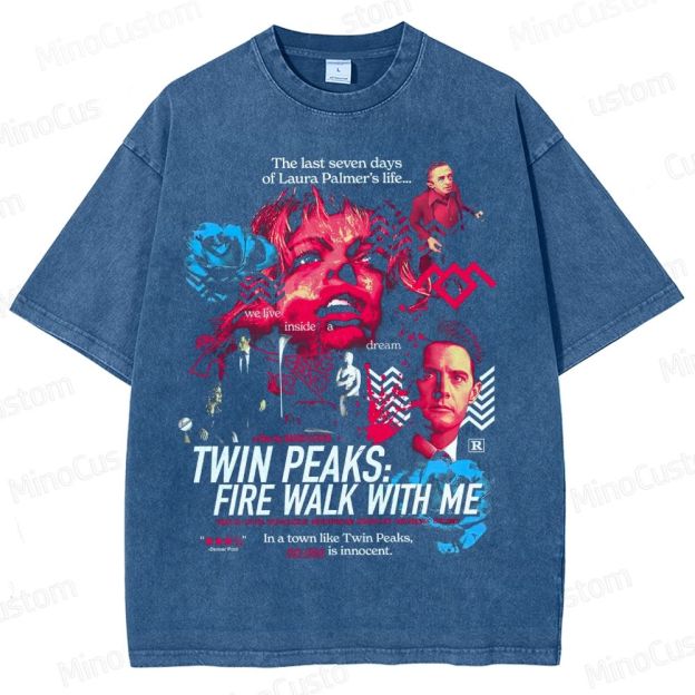 Twin Peaks Fire Walk With Me Washed T-Shirt 