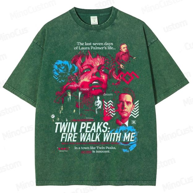 Twin Peaks Fire Walk With Me Washed T-Shirt 
