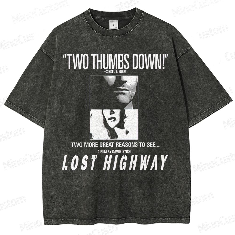 Two Thumbs Down Washed T-Shirt