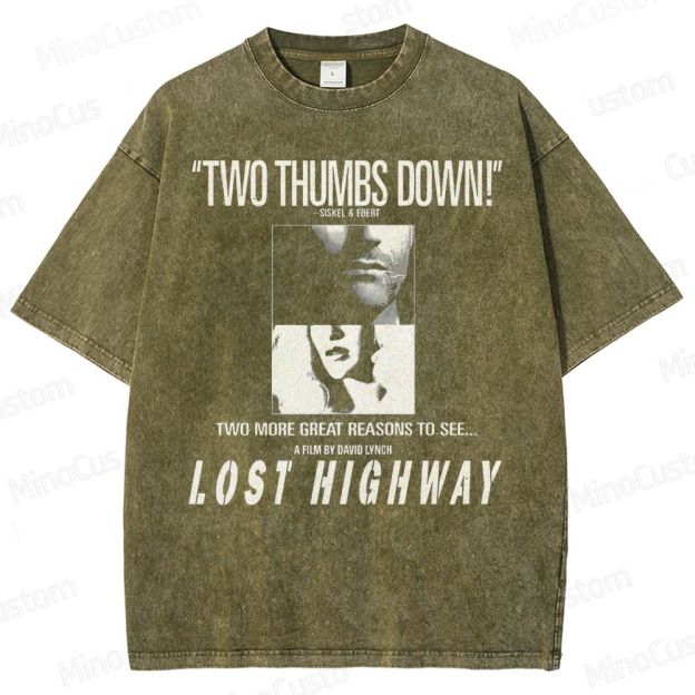 Two Thumbs Down Washed T-Shirt