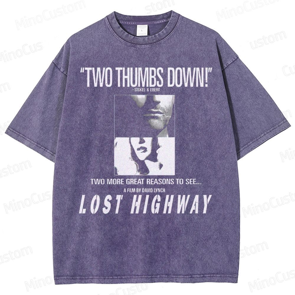 Two Thumbs Down Washed T-Shirt