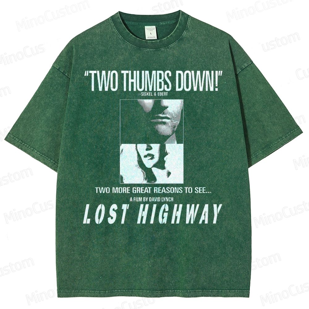 Two Thumbs Down Washed T-Shirt