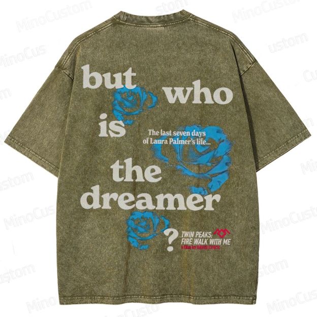 Twin Peaks Blue Rose Washed T-Shirt 