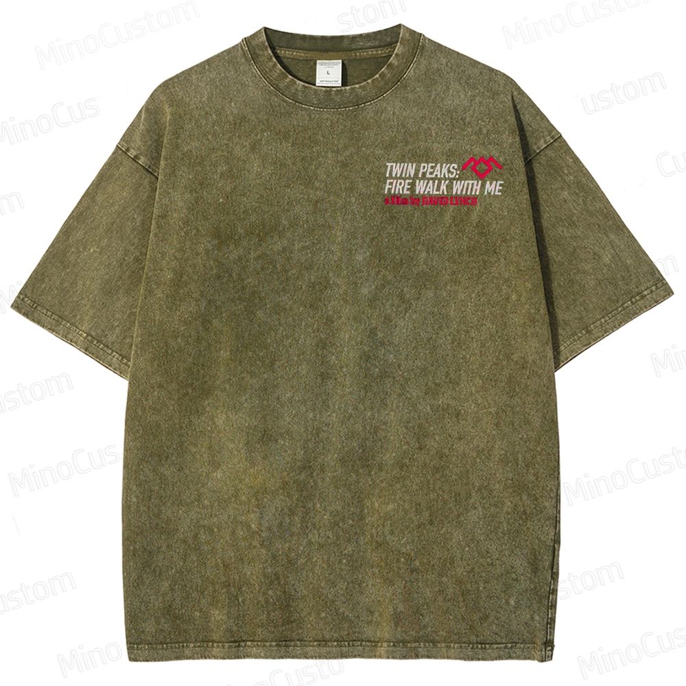 Twin Peaks Blue Rose Washed T-Shirt 