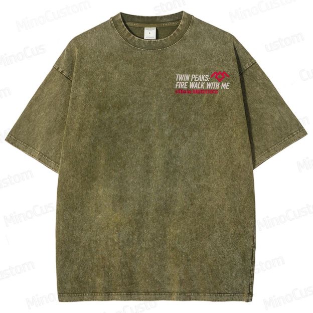 Twin Peaks Blue Rose Washed T-Shirt 