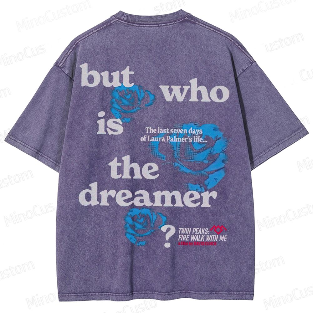 Twin Peaks Blue Rose Washed T-Shirt 