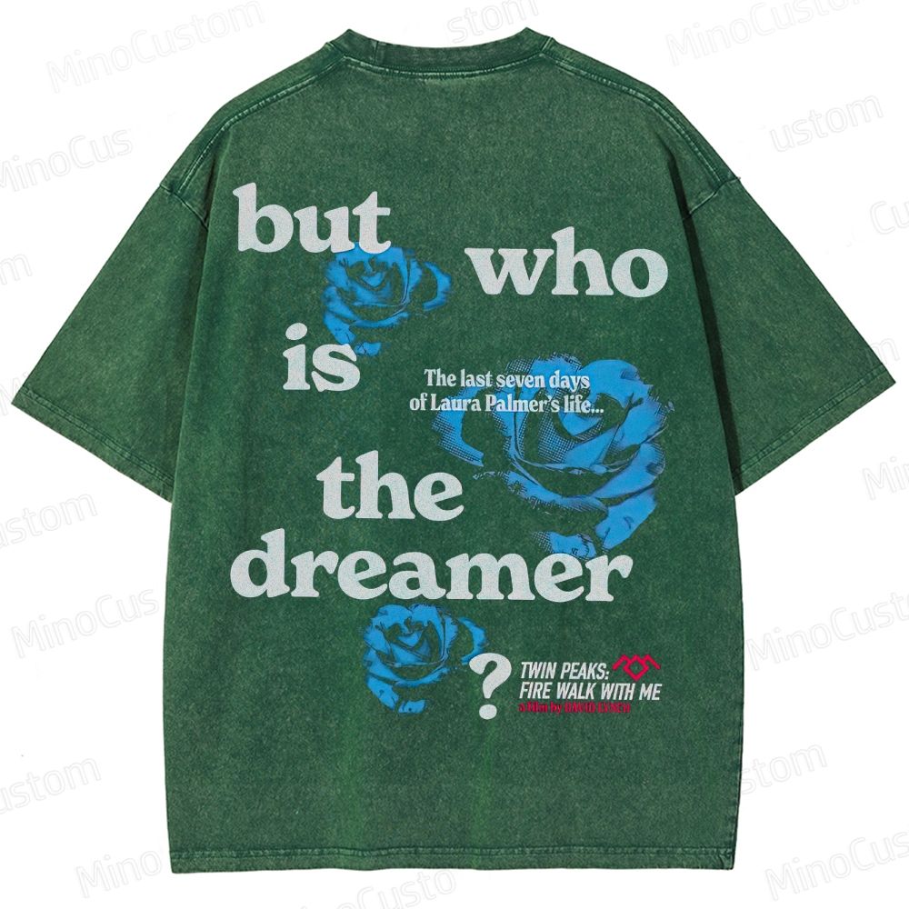 Twin Peaks Blue Rose Washed T-Shirt 