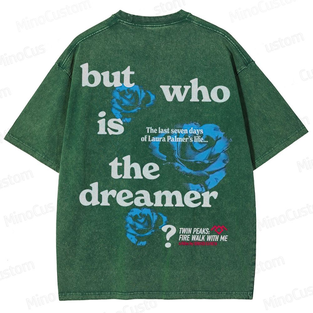 Twin Peaks Blue Rose Washed T-Shirt 