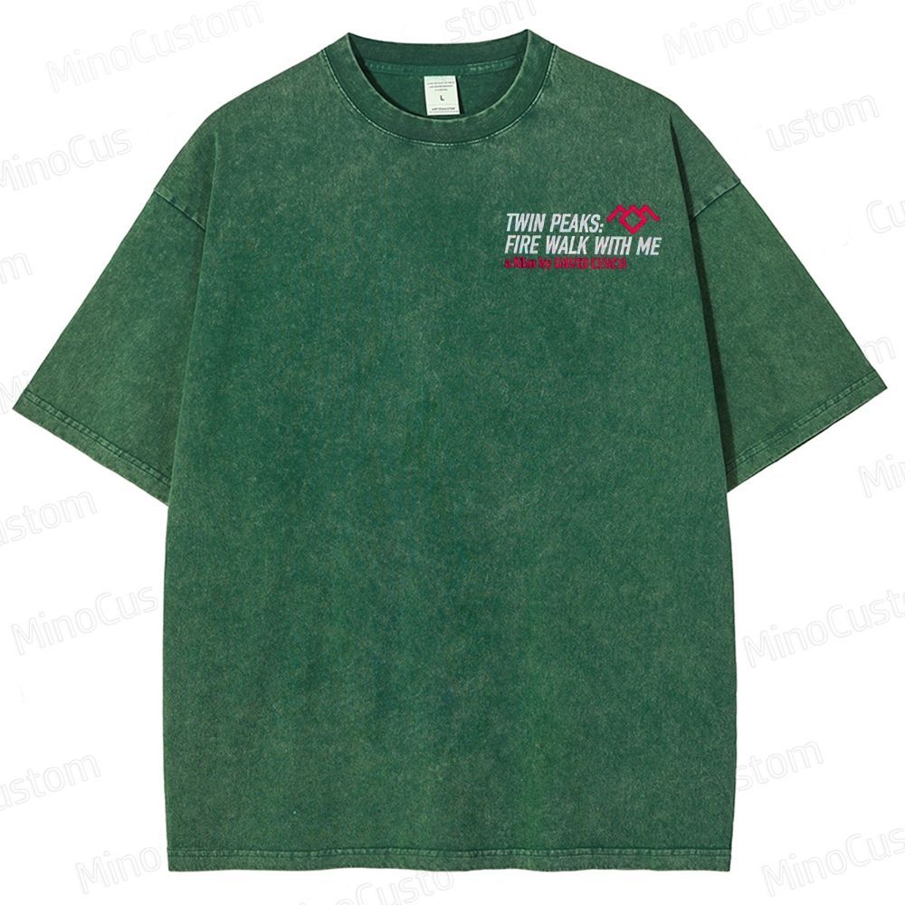 Twin Peaks Blue Rose Washed T-Shirt 