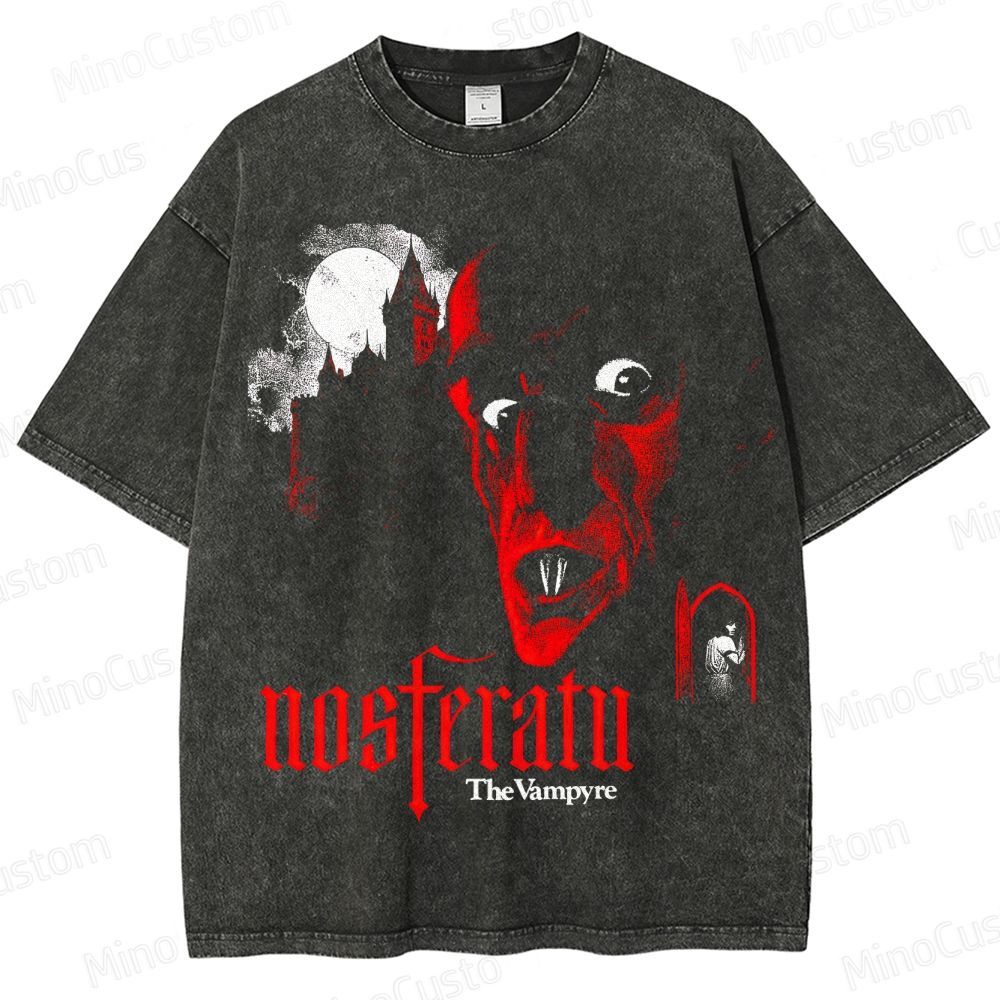 Nosferatu The Vampyre Vintage Washed T - Shirt