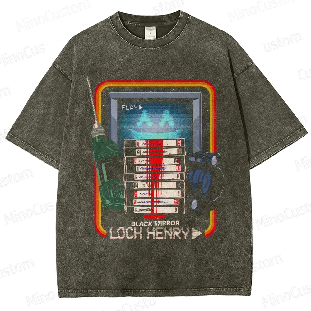Black Mirror: Loch Henry Vintage Washed T - Shirt
