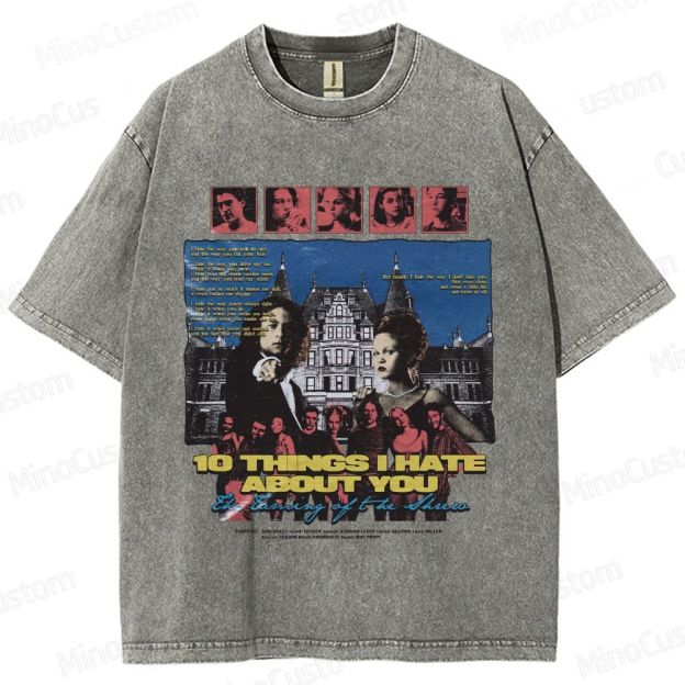 10 Things I Hate About You Vintage Washed T - Shirt