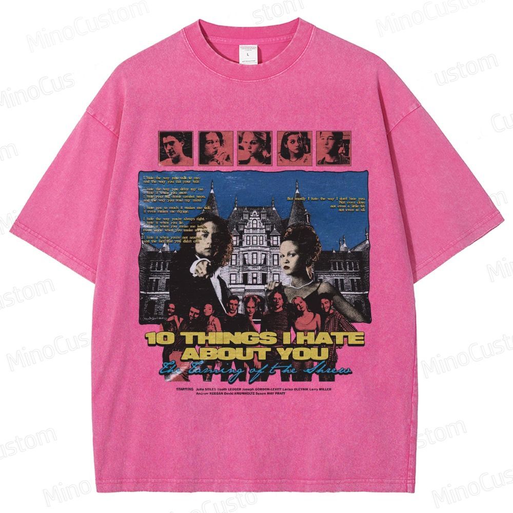 10 Things I Hate About You Vintage Washed T - Shirt