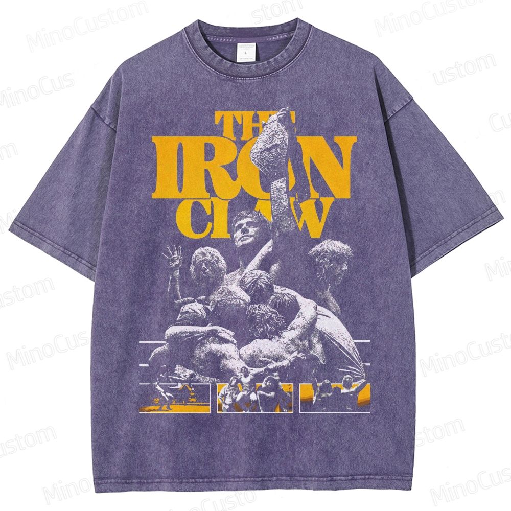 The Iron Claw Vintage Washed Movie T - Shirt