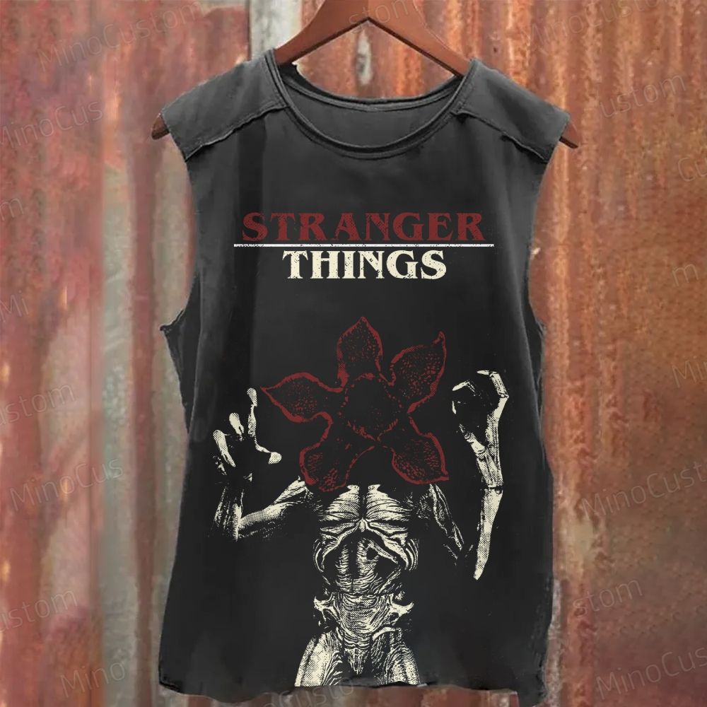 Stranger Things Demogorgon Vintage Tank Top