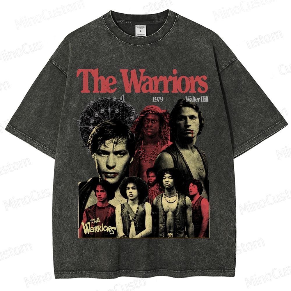 The Warriors 1979 Vintage Washed Movie T - Shirt