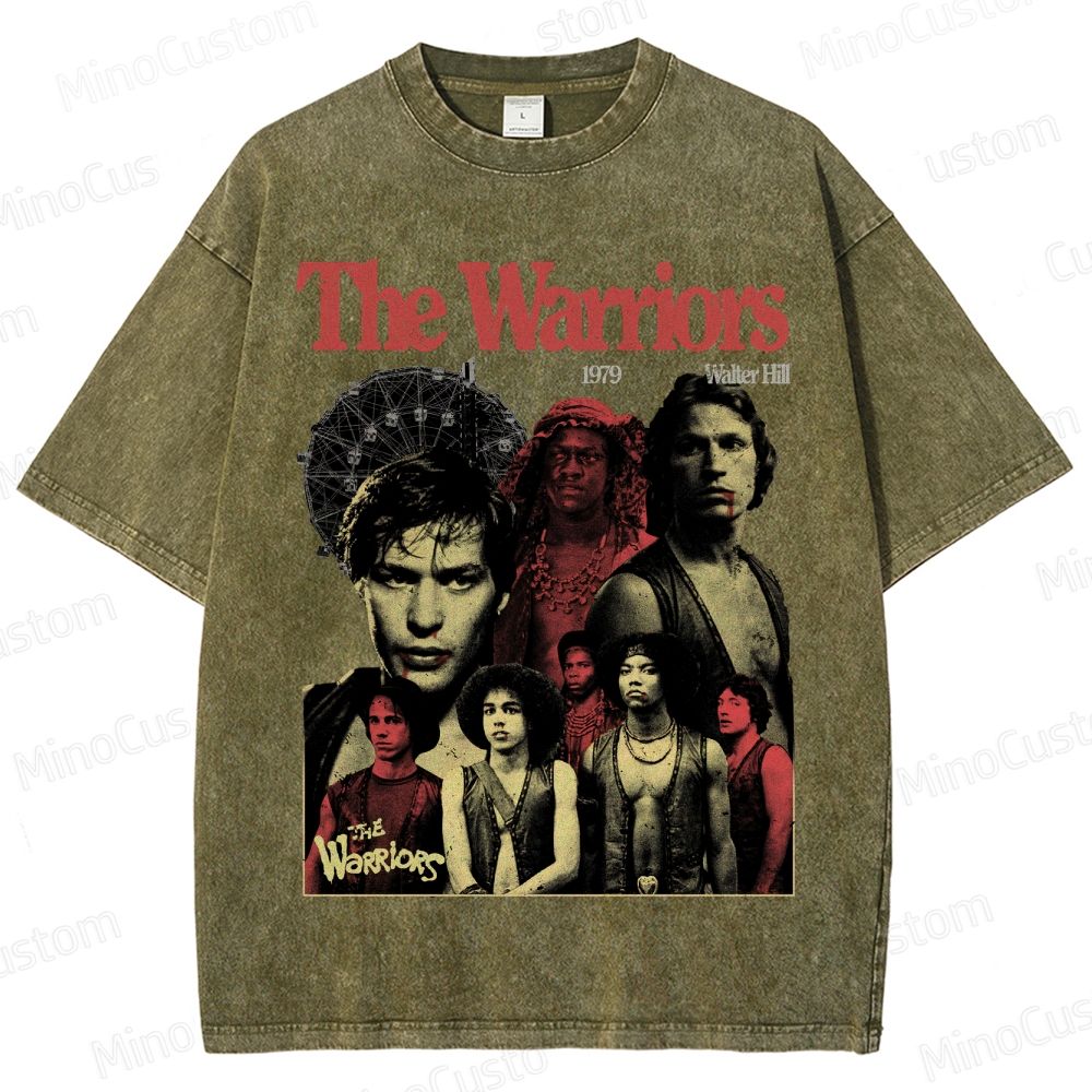 The Warriors 1979 Vintage Washed Movie T - Shirt